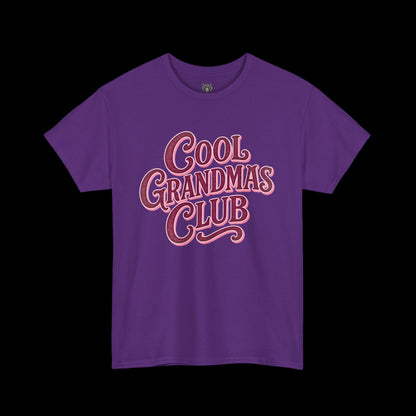 Cool Grandmas Club Tee - Graphic Font Logo