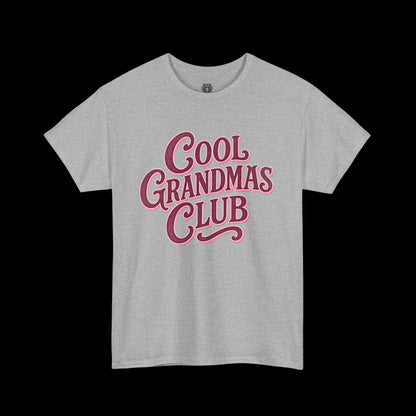 Cool Grandmas Club Tee - Graphic Font Logo