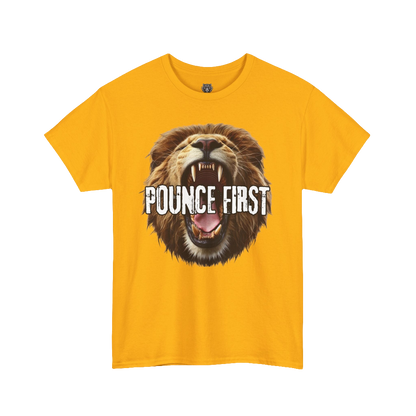 Lion Breath Roaring Graphic Tee – Bold Lion Design Shirt