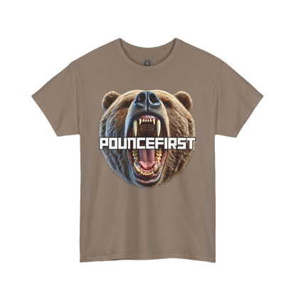 Roaring Bear Tee – Fierce Bear Graphic T-Shirt